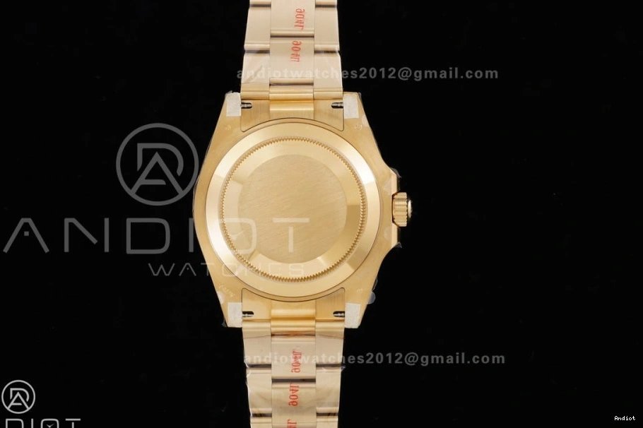 Black Clean YG Best Dial 126618 On Edition SH3235 YG Submariner 1:1 Bracelet LN 0319